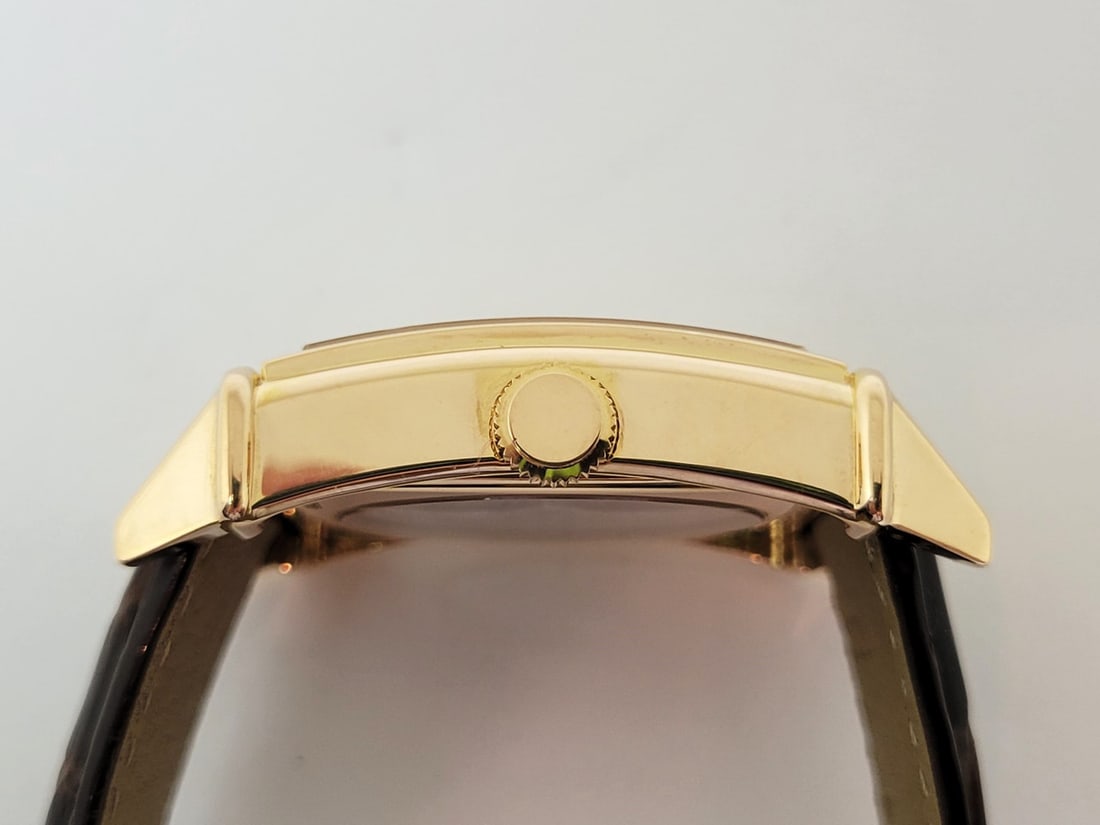 Solid 18k Rose GIRARD PERREGAUX 1945 POWER RESERVE Ref 2585 Men's Automatic Watch - 6