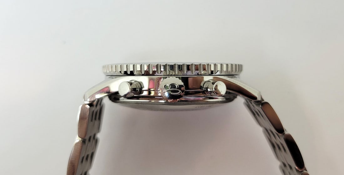 Men's S/Steel BREITLING NAVYTIMER Chronograph Watch Ref A13324* EXLNT BOX-PAPERS - 6