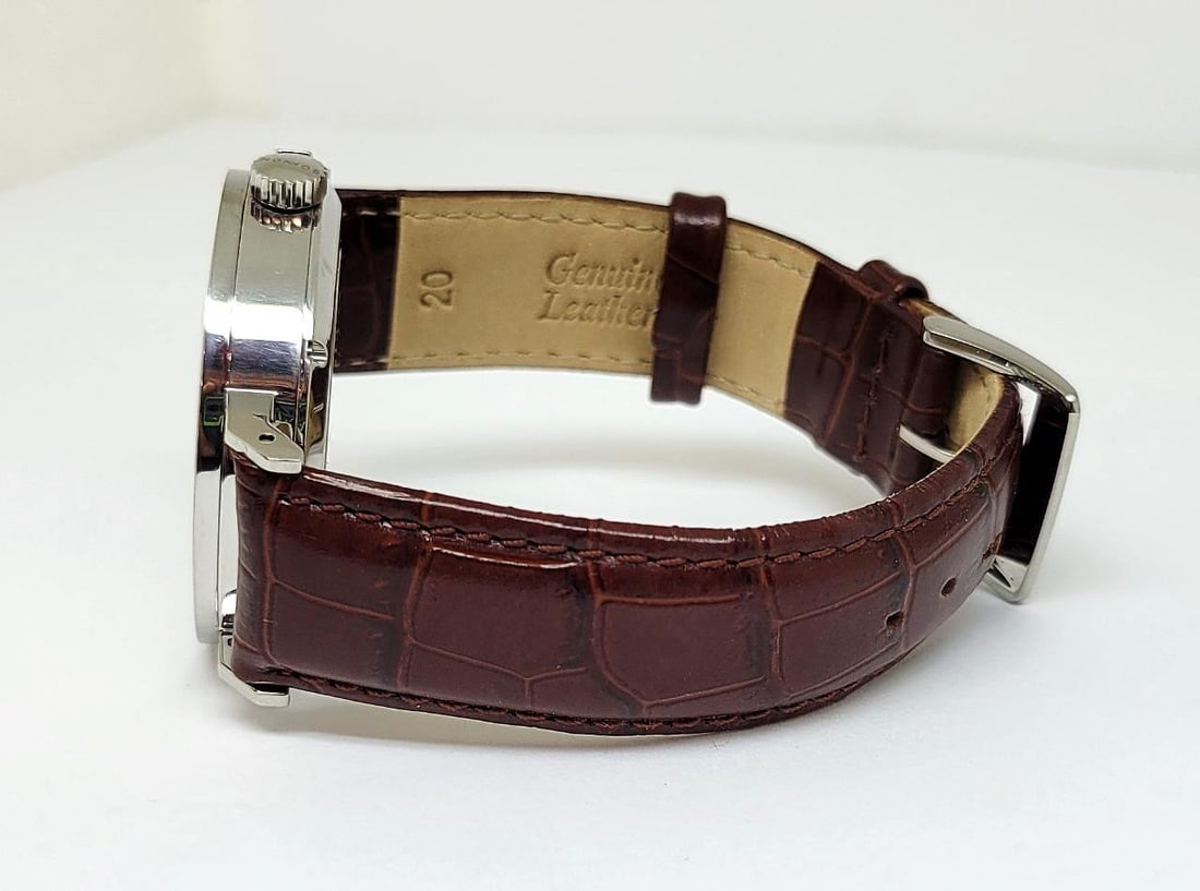 Men's NOMOS Tangomat GMT Glashutte 40 mm Ref 635 EXLNT - 2