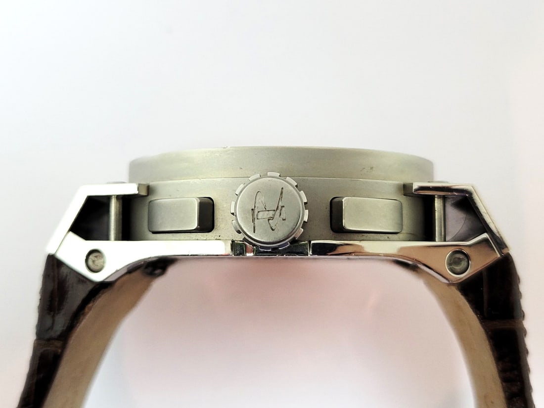 Mens INVICTA Russian 1959 AKULA Swiss Made 5287 with 3.95 ct Diamond Bezel EXLNT - 5