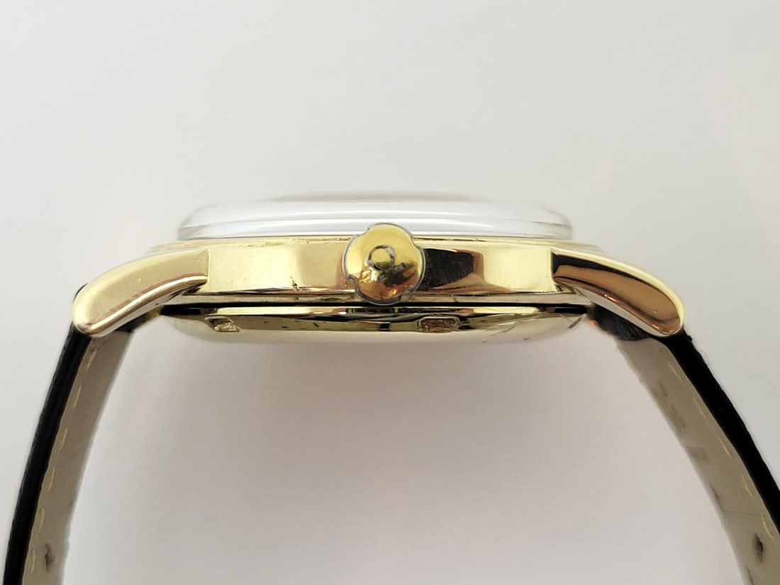 Vintage Solid 14k Gold OMEGA GX6546 Automatic Watch Cal 500 c.1958* EXLNT - 5