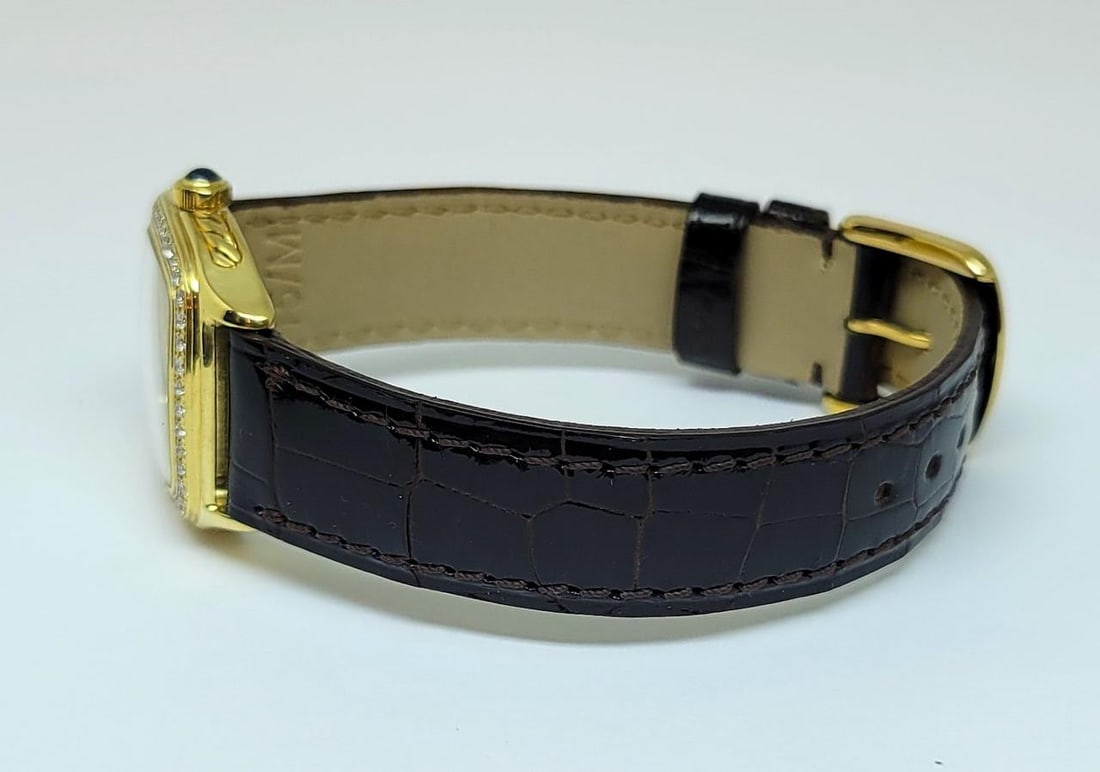Ladies Solid 18k DAVID YURMAN Watch Ref T304-XS88 with Diamonds & MOP Dial EXLNT - 5