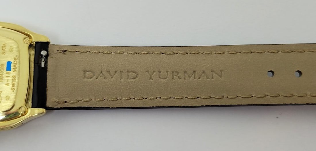 Ladies Solid 18k DAVID YURMAN Watch Ref T304-XS88 with Diamonds & MOP Dial EXLNT - 8