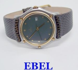 Unisex S/Steel & 18k EBEL Quartz Watch Ref. 183909* EXLNT Condition* SERVICED: Unisex S/Steel & 18k EBEL Quartz Watch Ref. 183909* EXLNT Condition* SERVICED Authentic Unisex S/Steel & 18k EBEL Quartz Watch Ref. 183909* EXLNT Condition* SERVICED This Unisex Ebel watch is Swiss ma