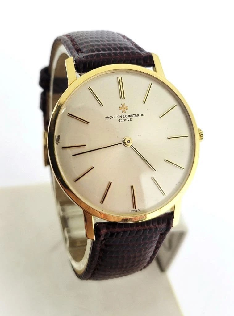Vintage 18k VACHERON CONSTANTIN Mens Winding Watch Cal K1001 Ref 7295 RARE EXLNT: Vintage 18k VACHERON CONSTANTIN Mens Winding Watch Cal K1001 Ref 7295 RARE EXLNT Vintage 18k VACHERON CONSTANTIN Mens Winding Watch Cal K1001 Ref 7295 RARE EXLNT Description Vintage 18k VACHERON CONST