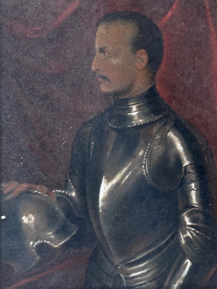 Painting Portrait Ludovico di Giovanni de' Medici Follower Carlo Portelli - 3
