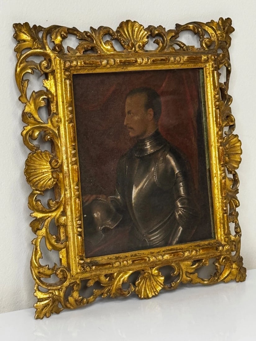 Painting Portrait Ludovico di Giovanni de' Medici Follower Carlo Portelli - 4