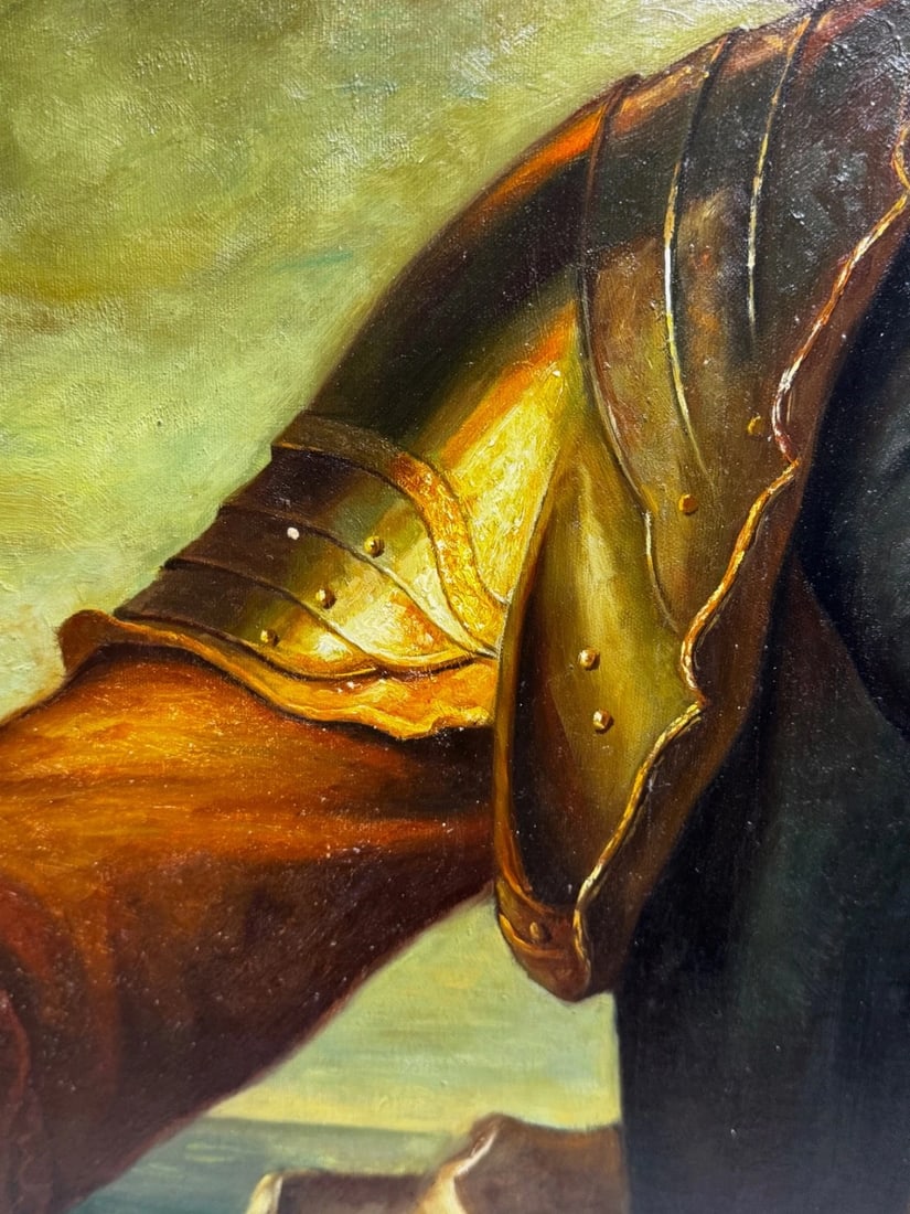 Portrait Jean Philippe Le Chevalier d'Orleans Wearing Order of Malta Armour - 14