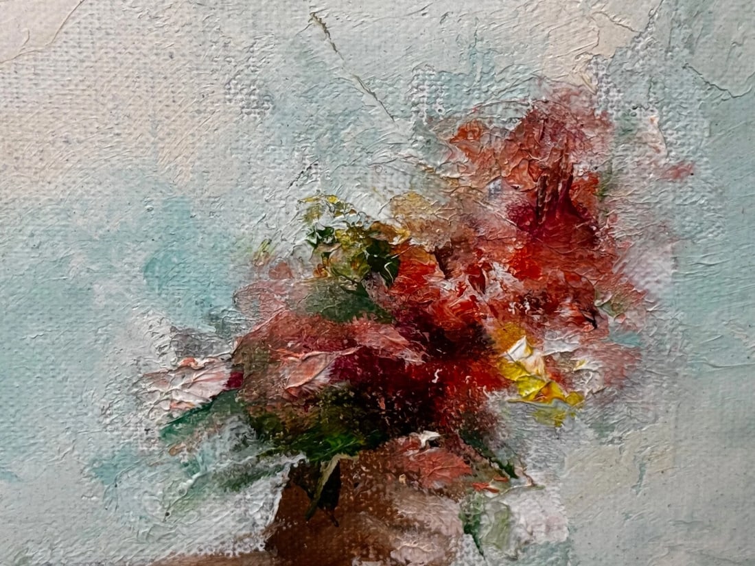 Oil Painting Portrait Beautiful Young Lady Ballerina Dancer By Igor Talwinski - 12