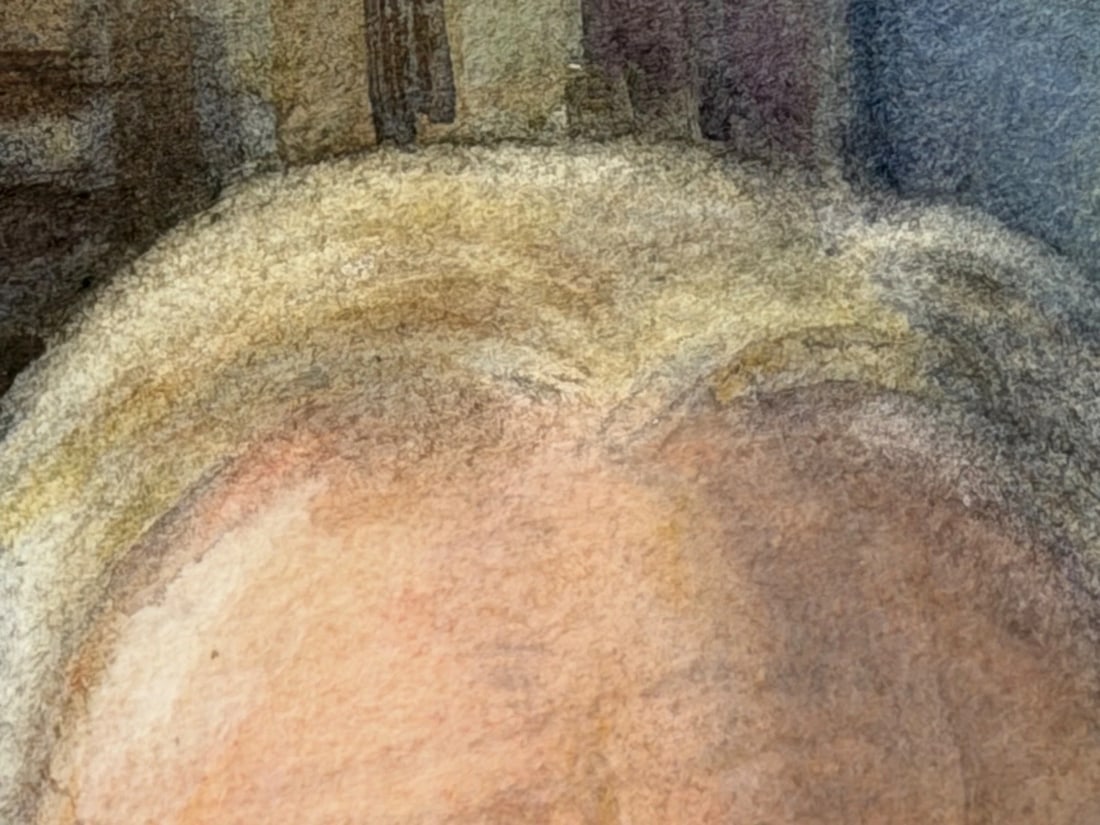 President Franklin D. Roosevelt Portrait Painting (1882-1945) Circa 1940's - 19