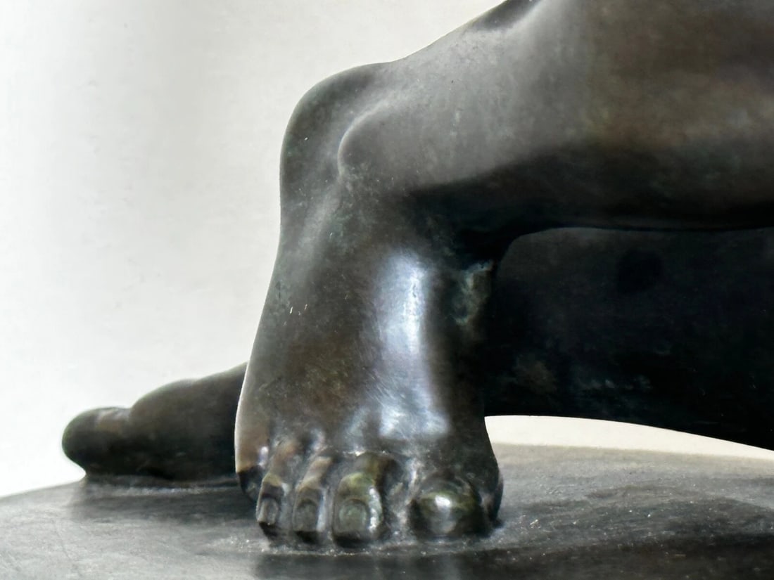 Art Deco Bronze Classical Myth Sculpture Diana the Huntress - 16