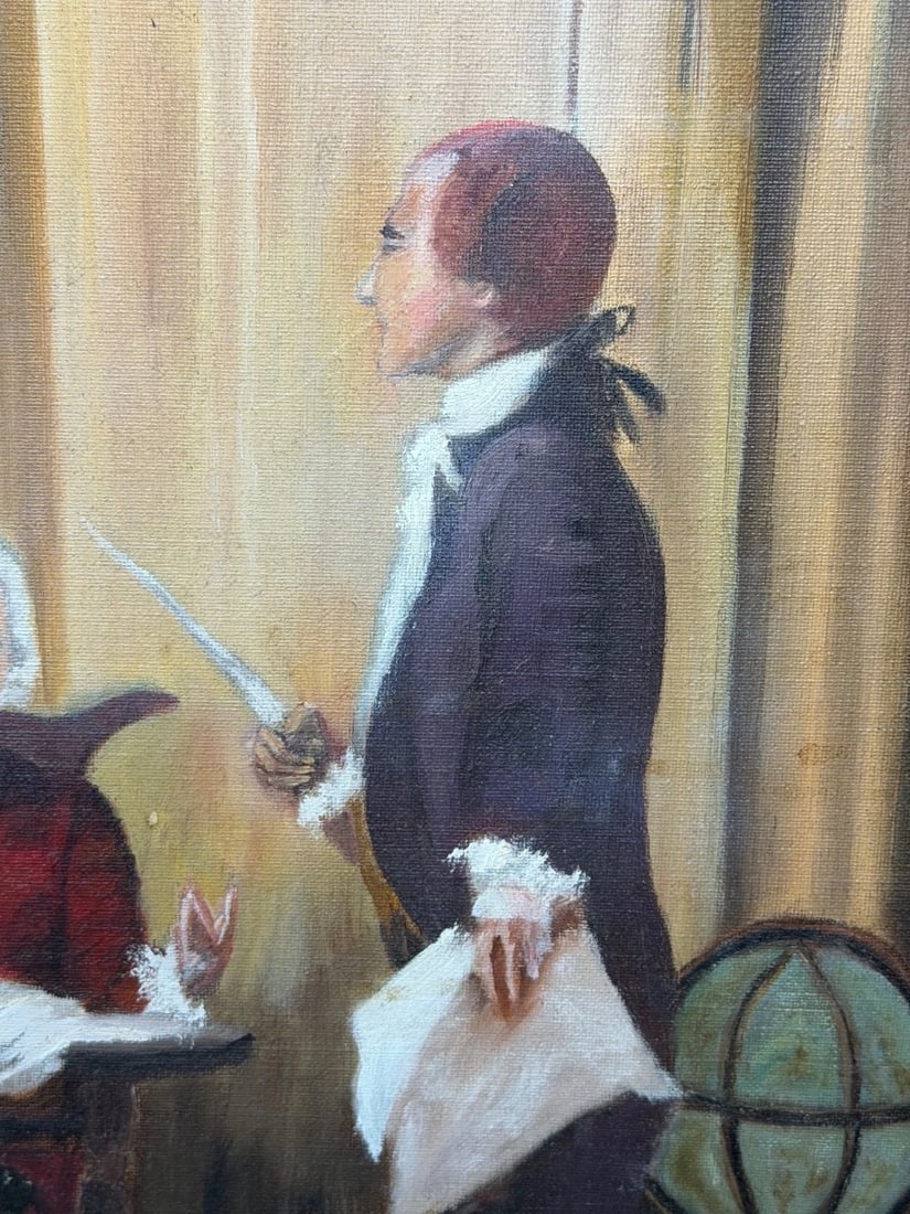 Painting Franklin, Adams and Jefferson Drafting the Declaration of Independence - 19