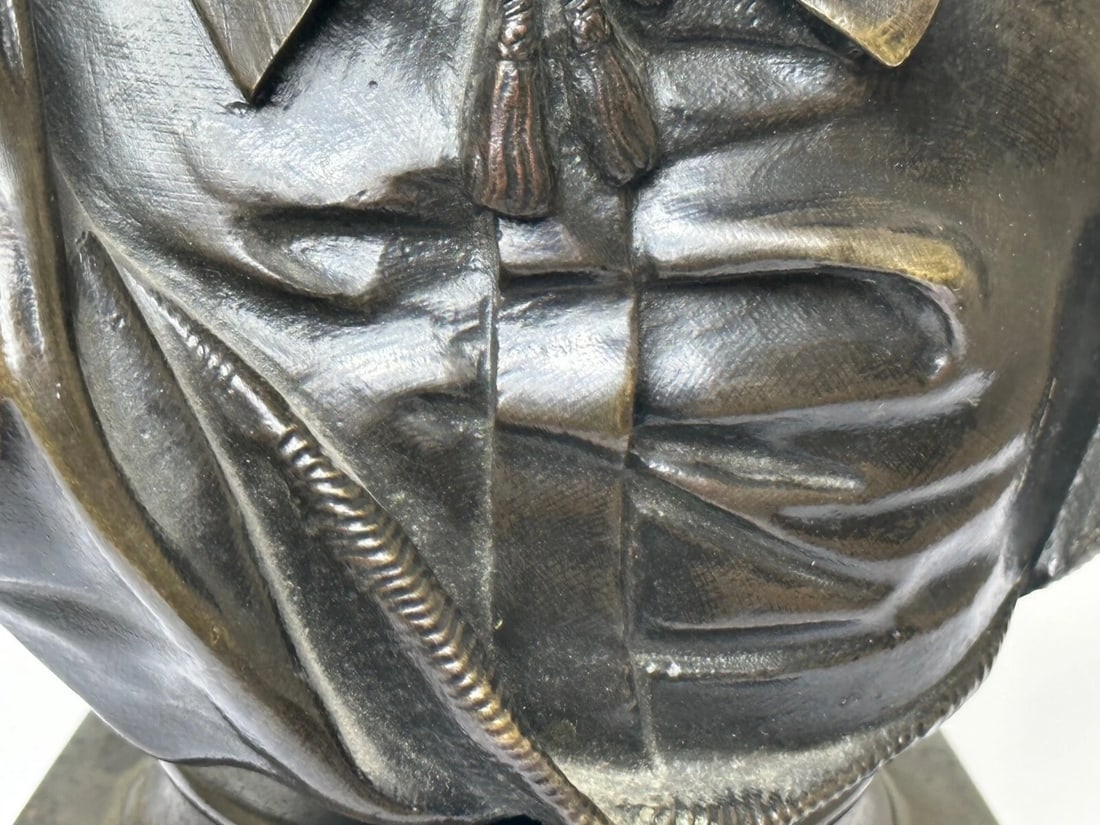 19th Century John Milton Sculpture Signed French Sculptor Ernest-Eugene Hiolle - 7