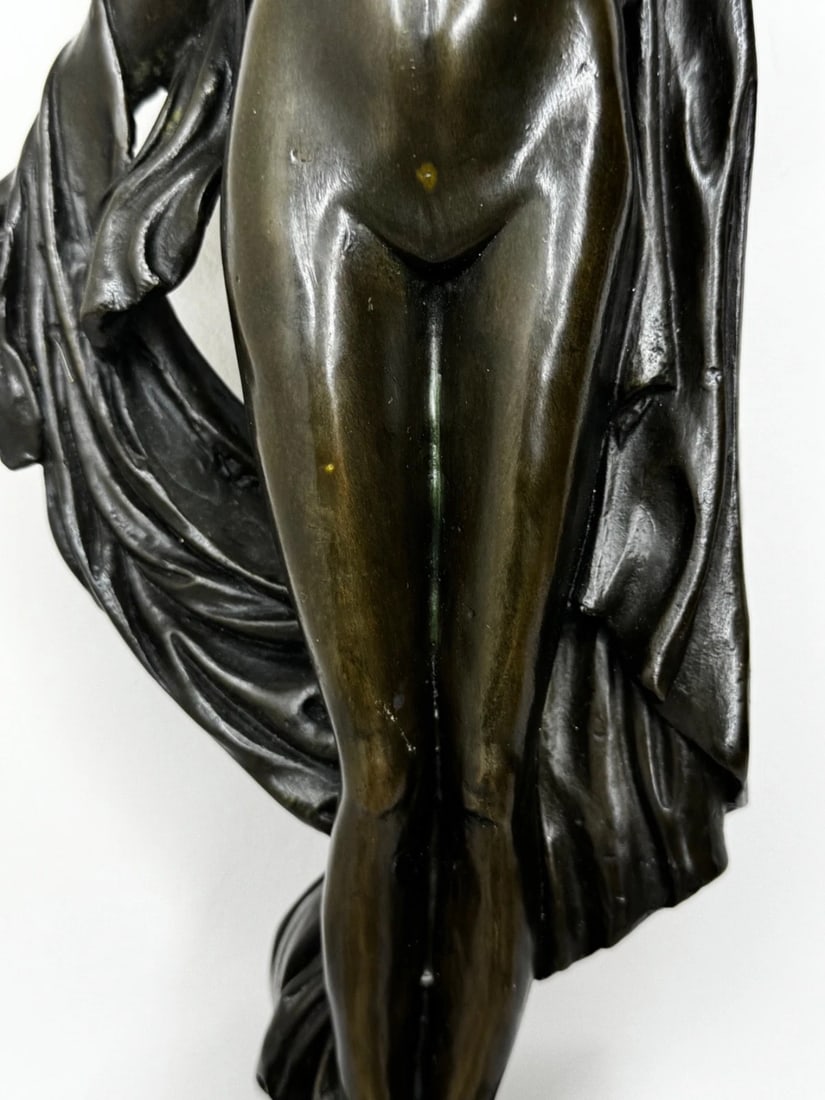 French Classical Bronze After Auguste Moreau Purity With Grace La Source c1900 - 11
