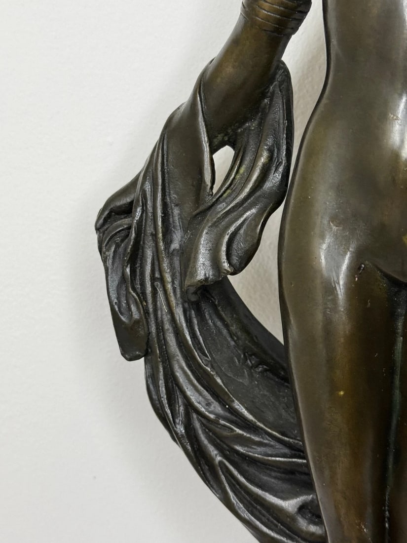 French Classical Bronze After Auguste Moreau Purity With Grace La Source c1900 - 12
