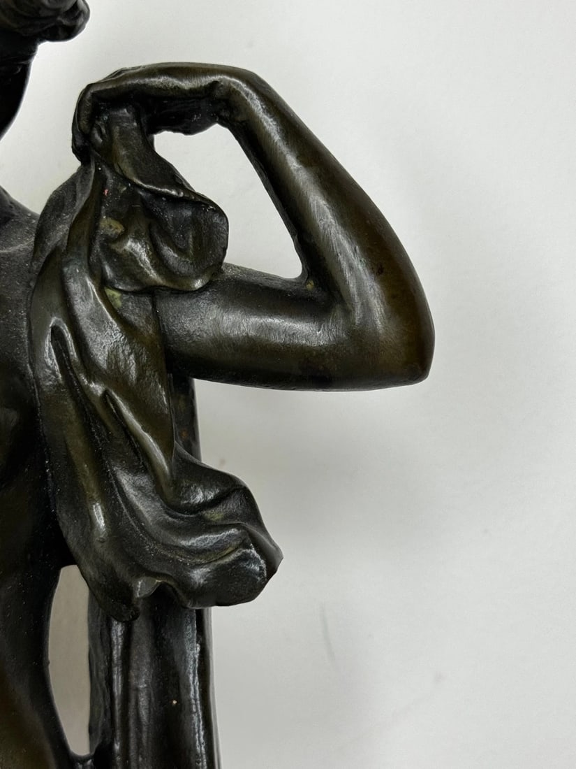 French Classical Bronze After Auguste Moreau Purity With Grace La Source c1900 - 14