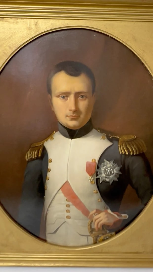 Oil Portrait Napoleon Bonaparte Wearing the Grand Cross of the Legion d'honneur - 2