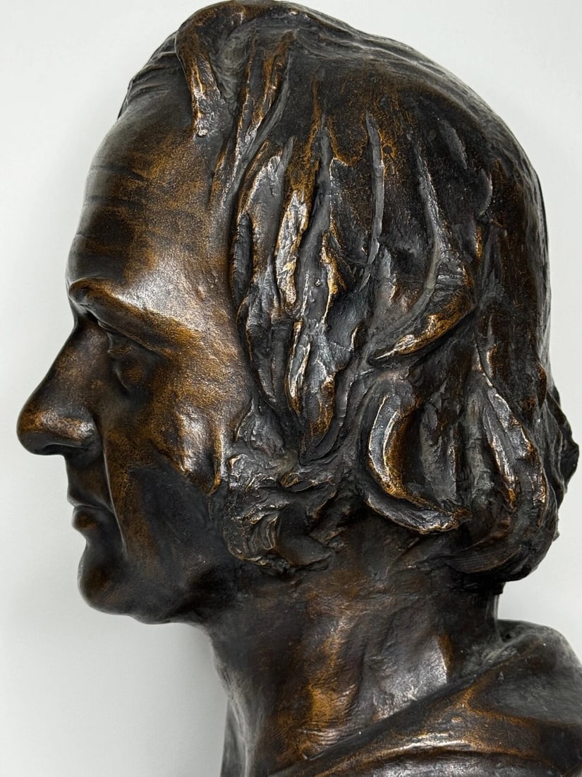 Important Bronze Bust Rev Thomas Guthrie FRSE By Sir John Robert Steell RSA - 11