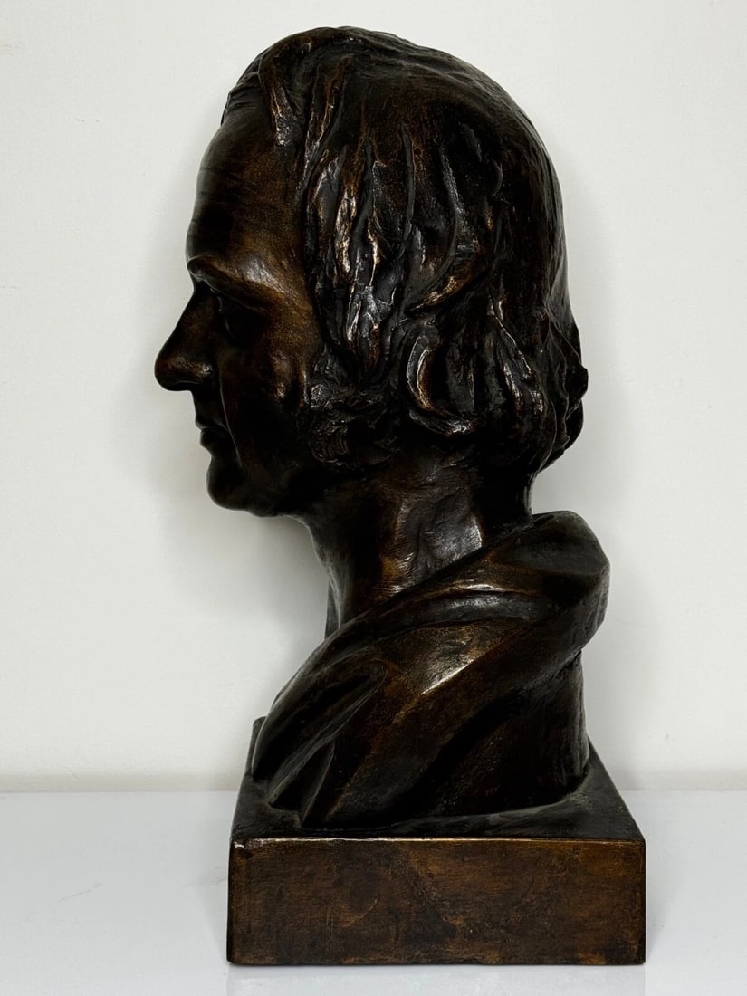 Important Bronze Bust Rev Thomas Guthrie FRSE By Sir John Robert Steell RSA - 9