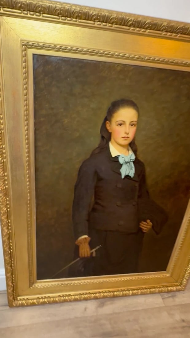 Equestrian Miss Beatrice Mary Clifford Aged 14 Attributed Alexander Maclean - 2
