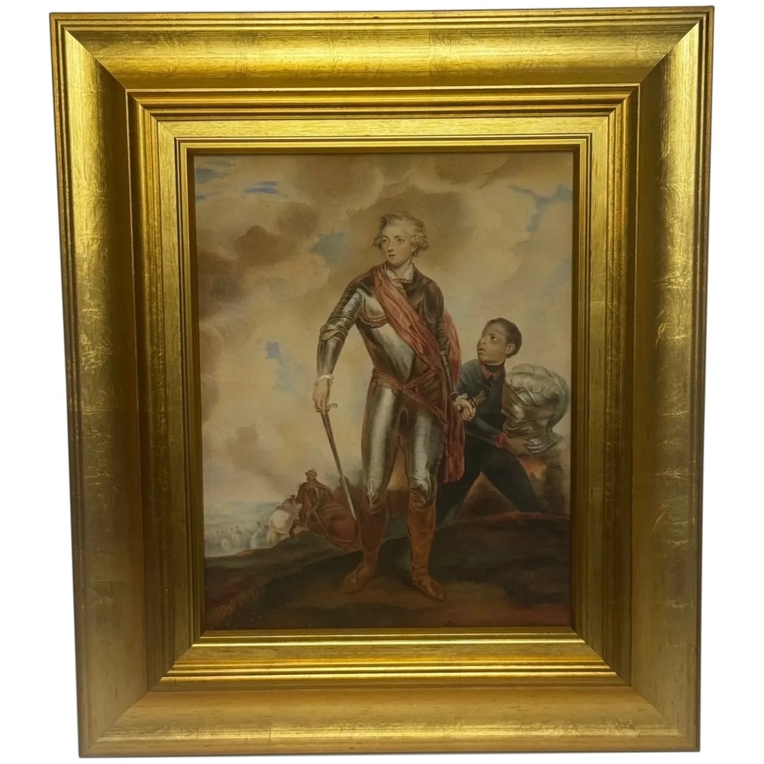 Charles Stanhope Third Earl of Harrington with Marcus Richard Fitzroy Thomas (1 of 20)