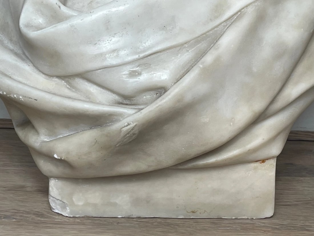 Marble Sculpture James Robert Creighton Signed By Leon-Joseph Chavalliaud C1895 - 3