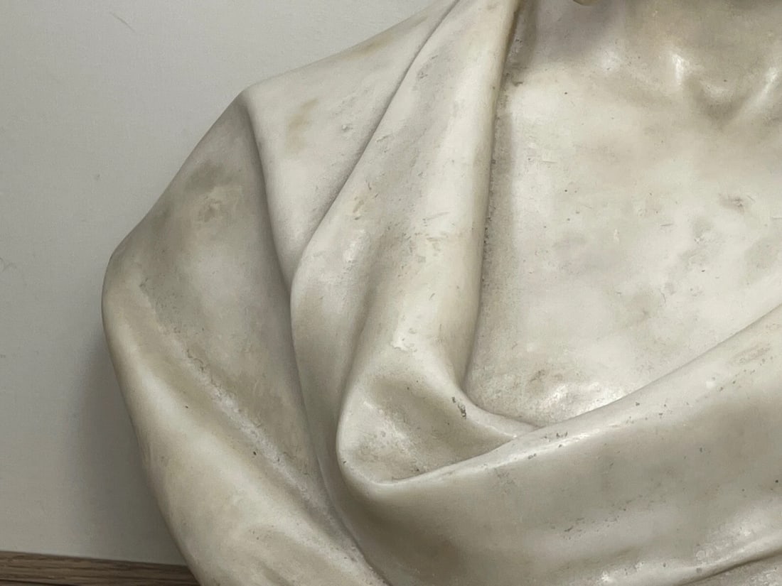 Marble Sculpture James Robert Creighton Signed By Leon-Joseph Chavalliaud C1895 - 6