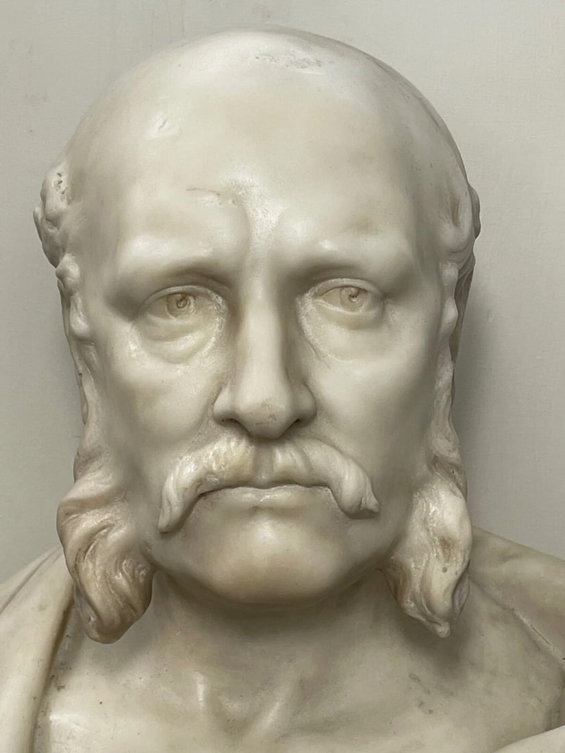 Marble Sculpture James Robert Creighton Signed By Leon-Joseph Chavalliaud C1895 - 7
