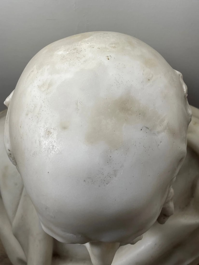 Marble Sculpture James Robert Creighton Signed By Leon-Joseph Chavalliaud C1895 - 9