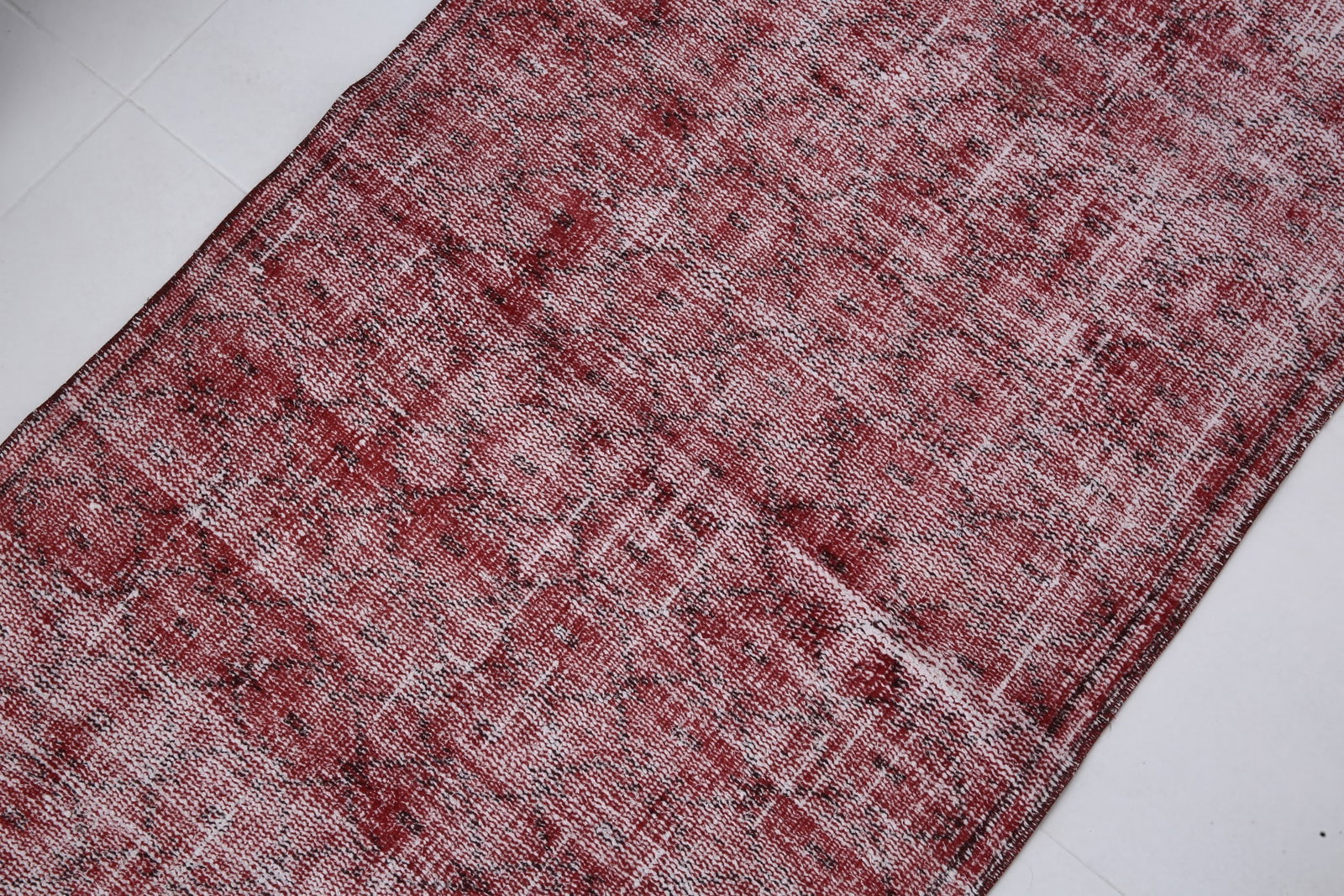 2'8'' x 6'3'' Turkish Vintage Runner Rug - 3630 - 4