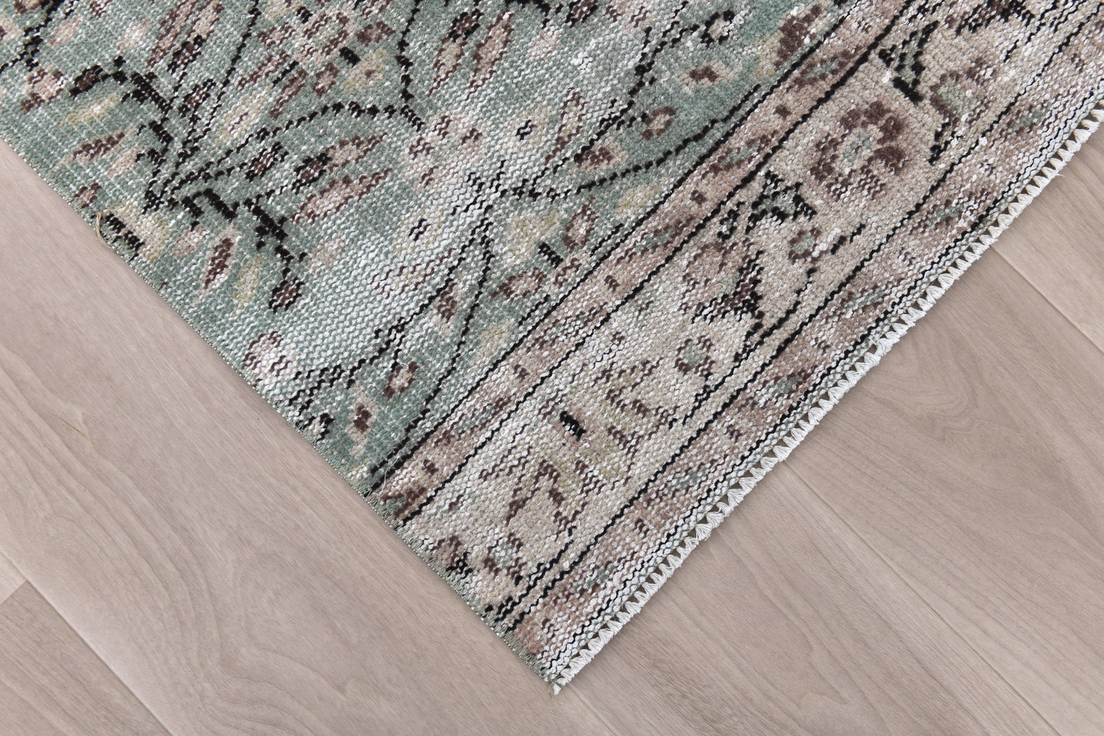 2'9'' x 9'3'' Vintage Wool Runner Rug - 242319 - 7