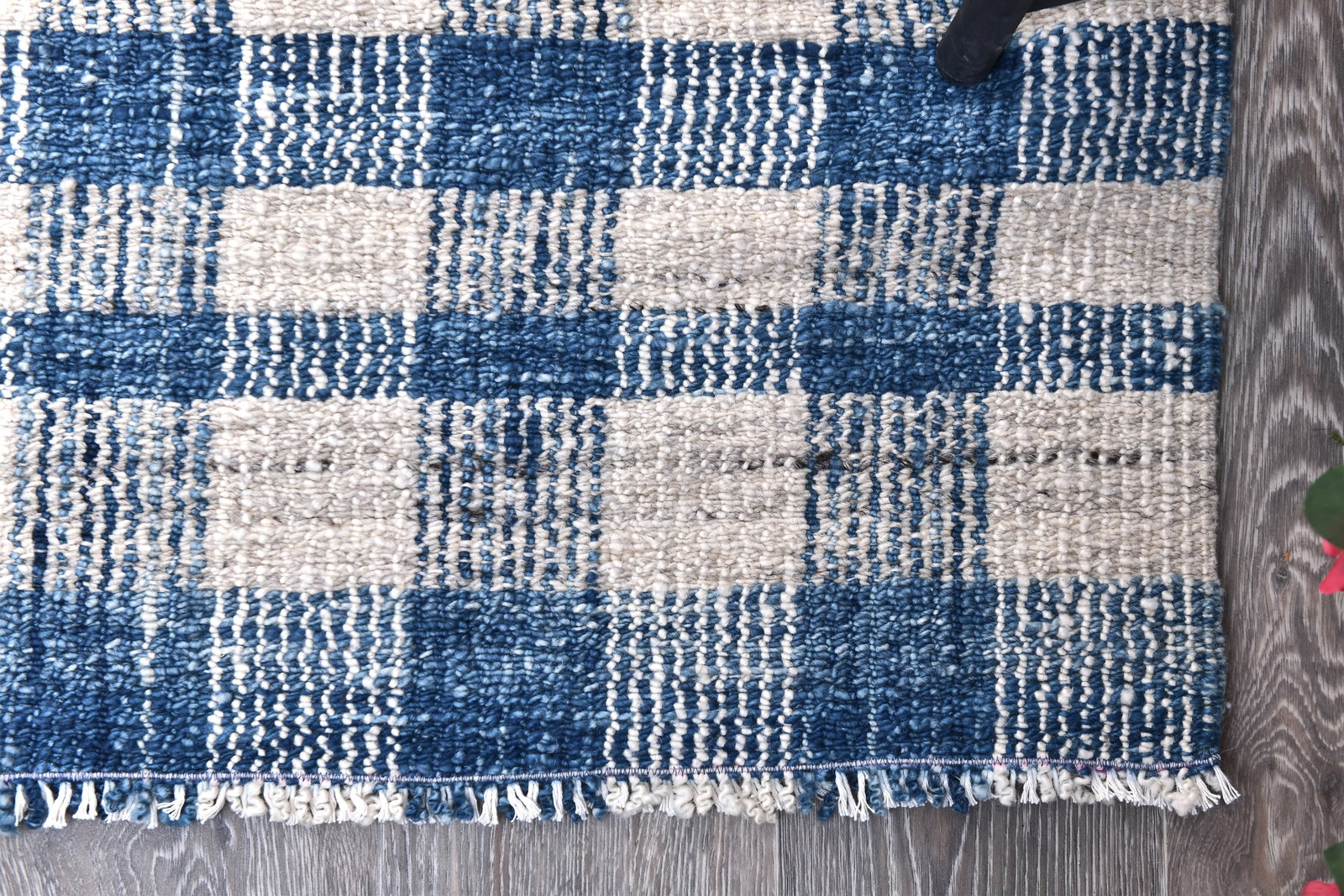 6'3'' x 9'5'' Handmade Vintage Wool Rug - 244167 - 9