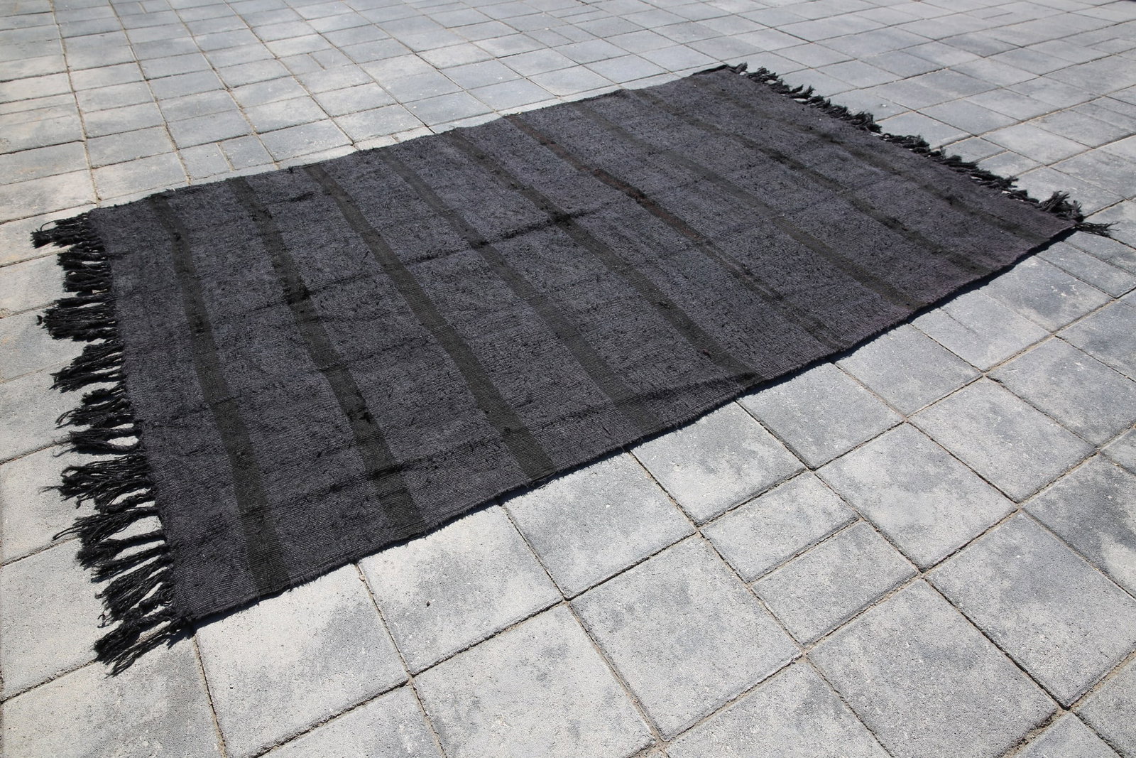 2'11'' x 6'6'' Handmade Vintage Wool Rug - 2020 - 5