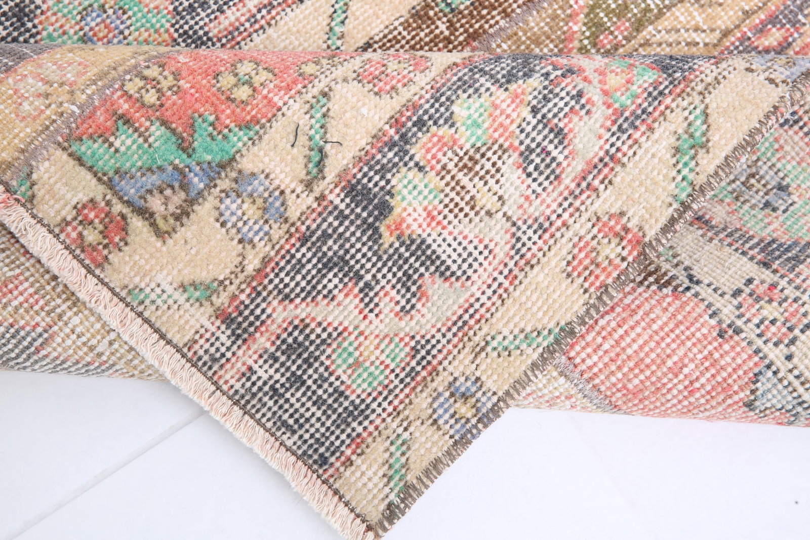 2'5'' x 11'2'' Turkish Vintage Runner Rug - 6641 - 16