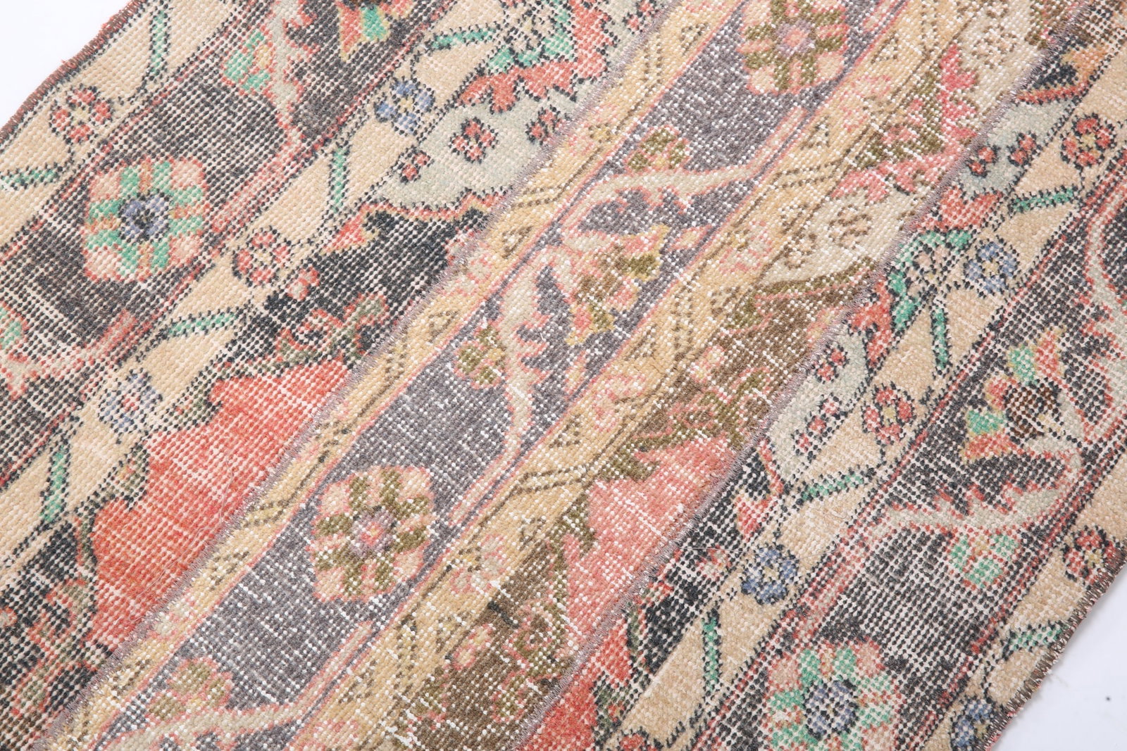 2'5'' x 11'2'' Turkish Vintage Runner Rug - 6641 - 8