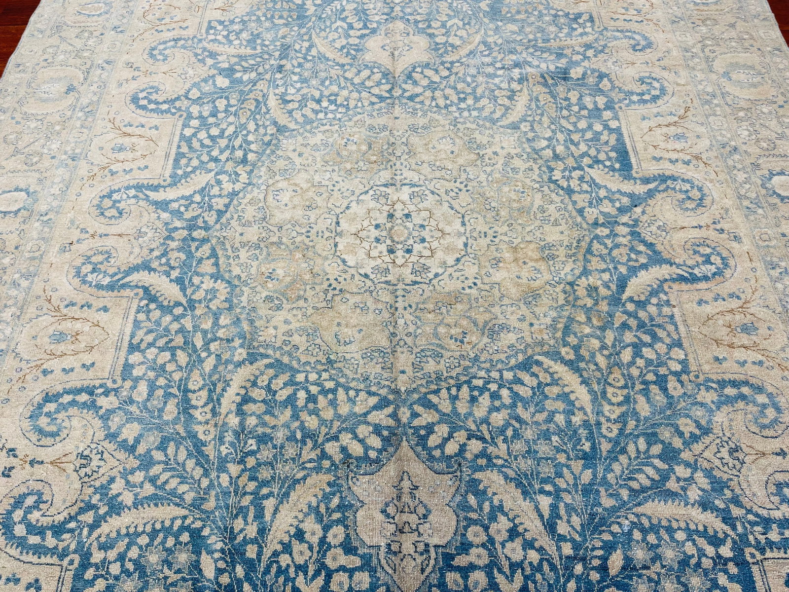 Antique Persian Tabriz rug-4873 - 3