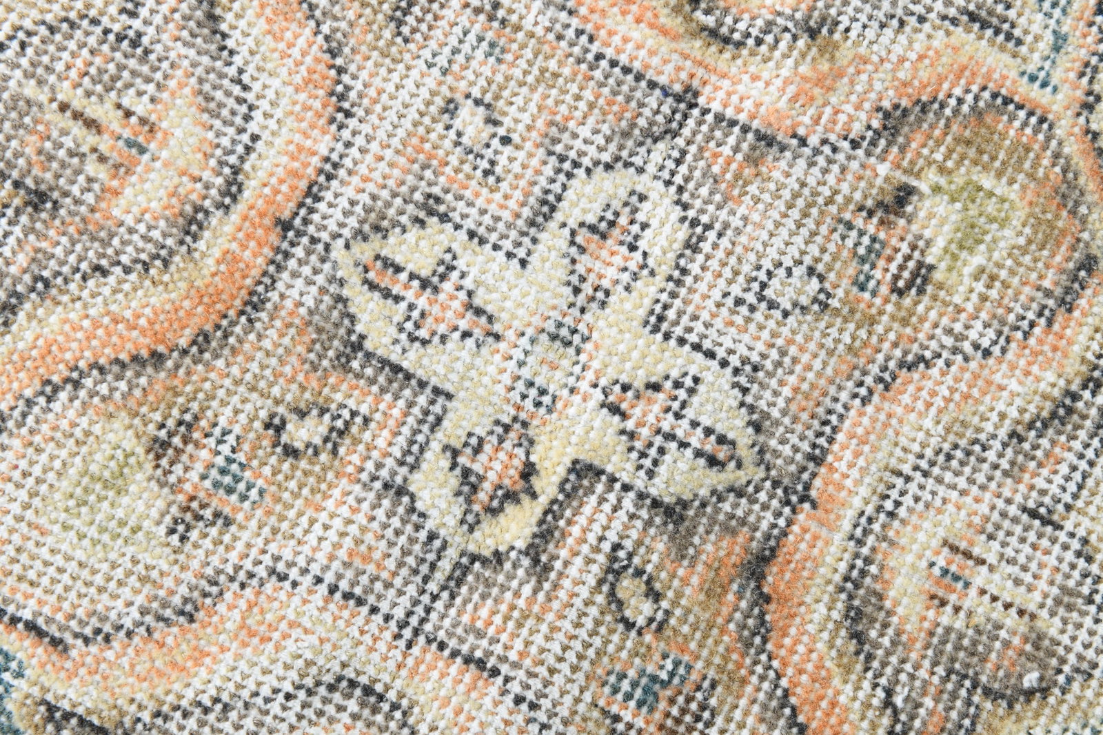 7'11'' x 11'1'' Unique Handmade Vintage Rug - 17922 - 7