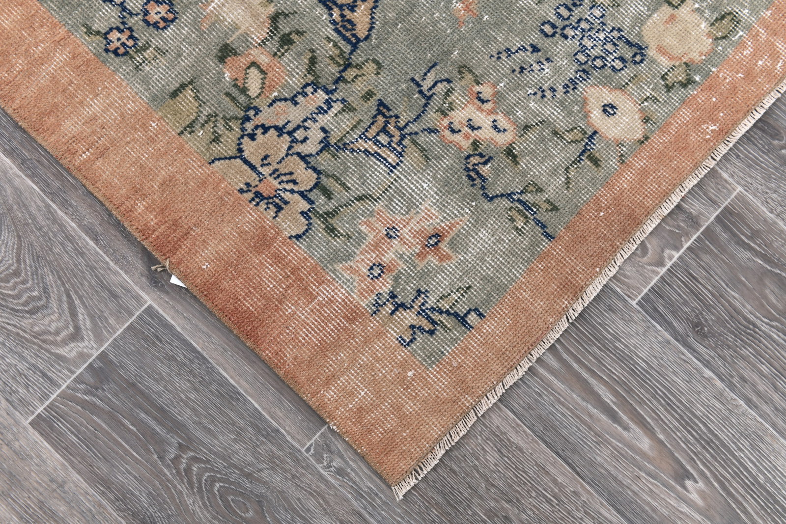3'8'' x 6'7'' Handmade Vintage Wool Rug - 243974 - 7