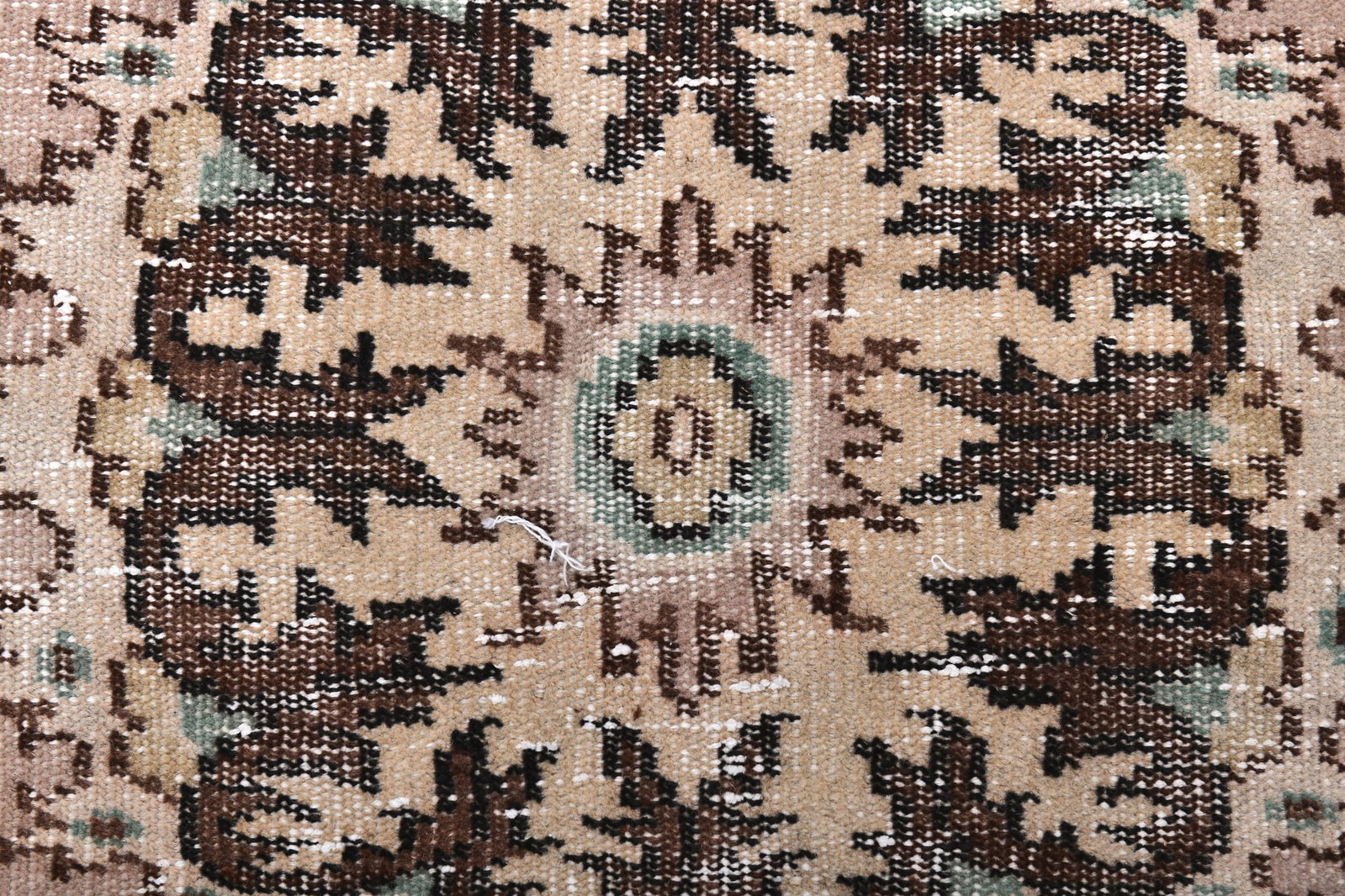 3'11'' x 6'6'' Handmade Vintage Wool Rug - 243933 - 6