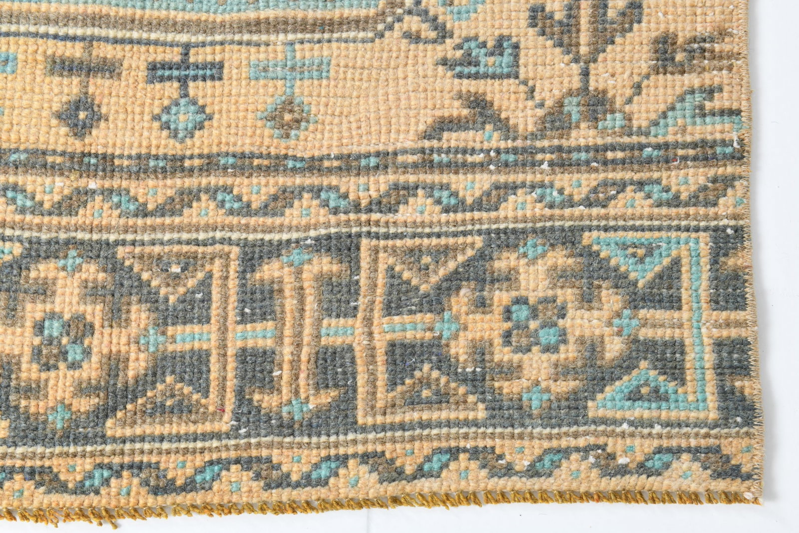 2'9'' x 10'9'' Turkish Vintage Runner Rug - 17878 - 11