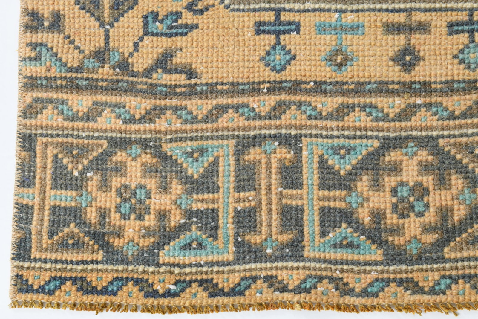 2'9'' x 10'9'' Turkish Vintage Runner Rug - 17878 - 13