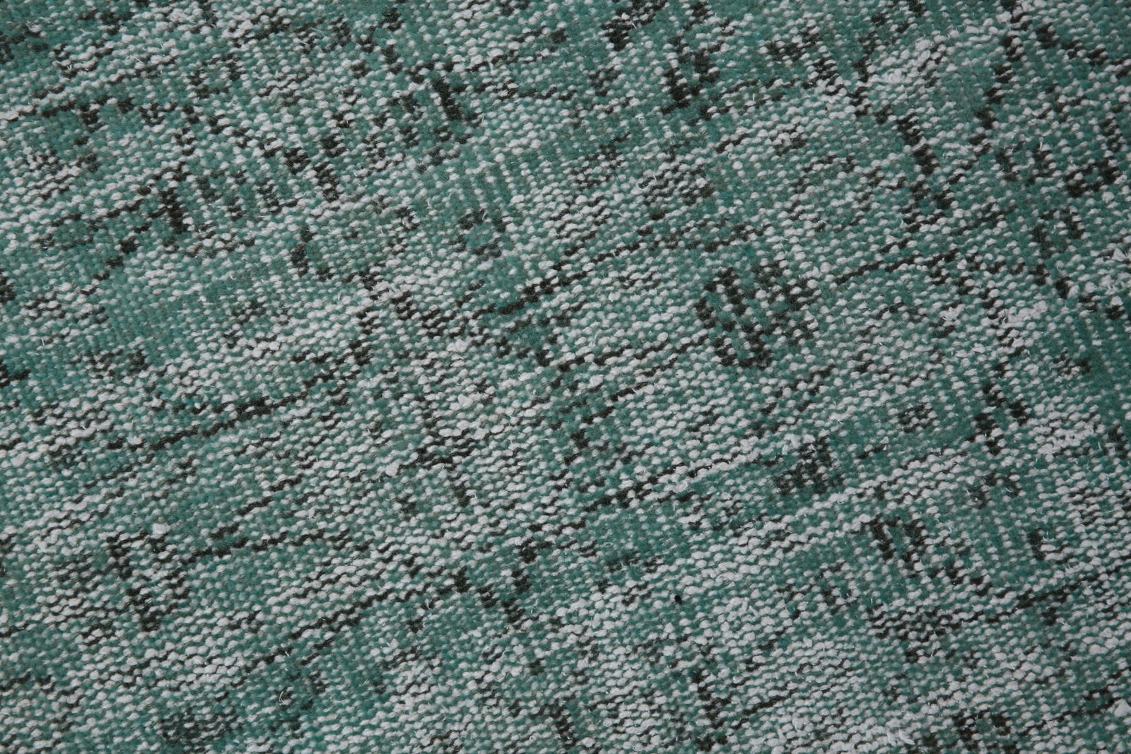 3'1'' x 6'5'' Handmade Vintage Wool Patchwork Rug - 1179 - 6