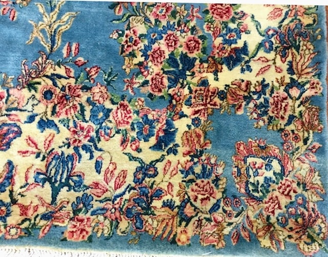 Antique Persian Kirman Rug-4033 - 2