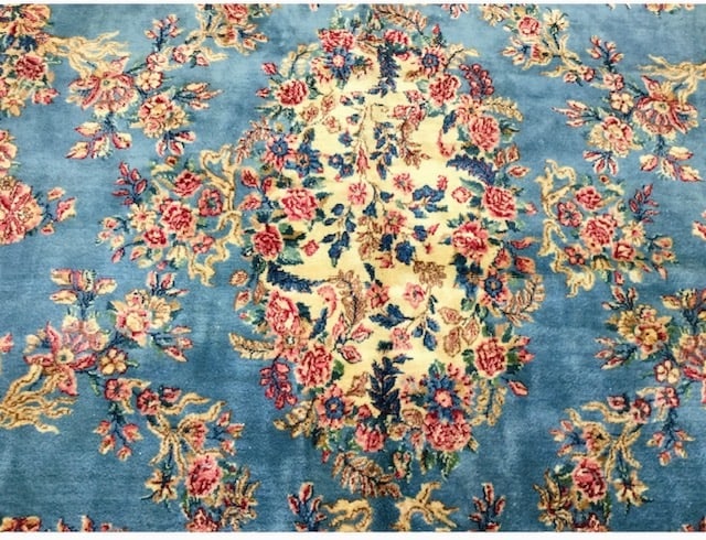 Antique Persian Kirman Rug-4033 - 4