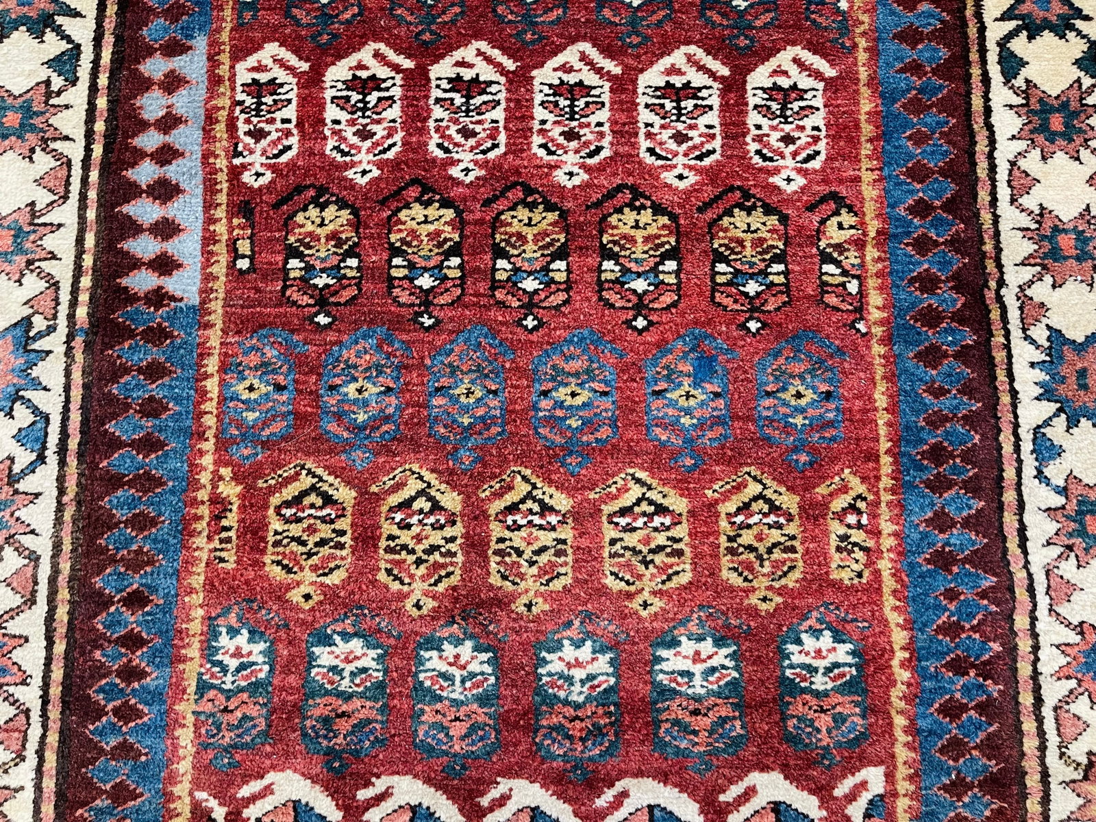 Antique Persian Malayer Runner-4920 - 7