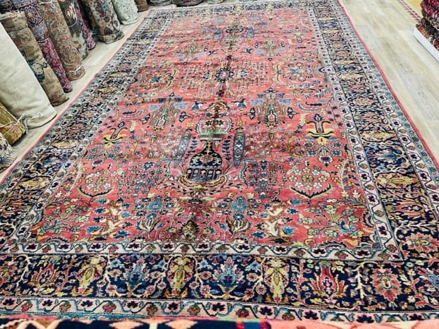 Antique Large size Kandahar rug-810 - 5