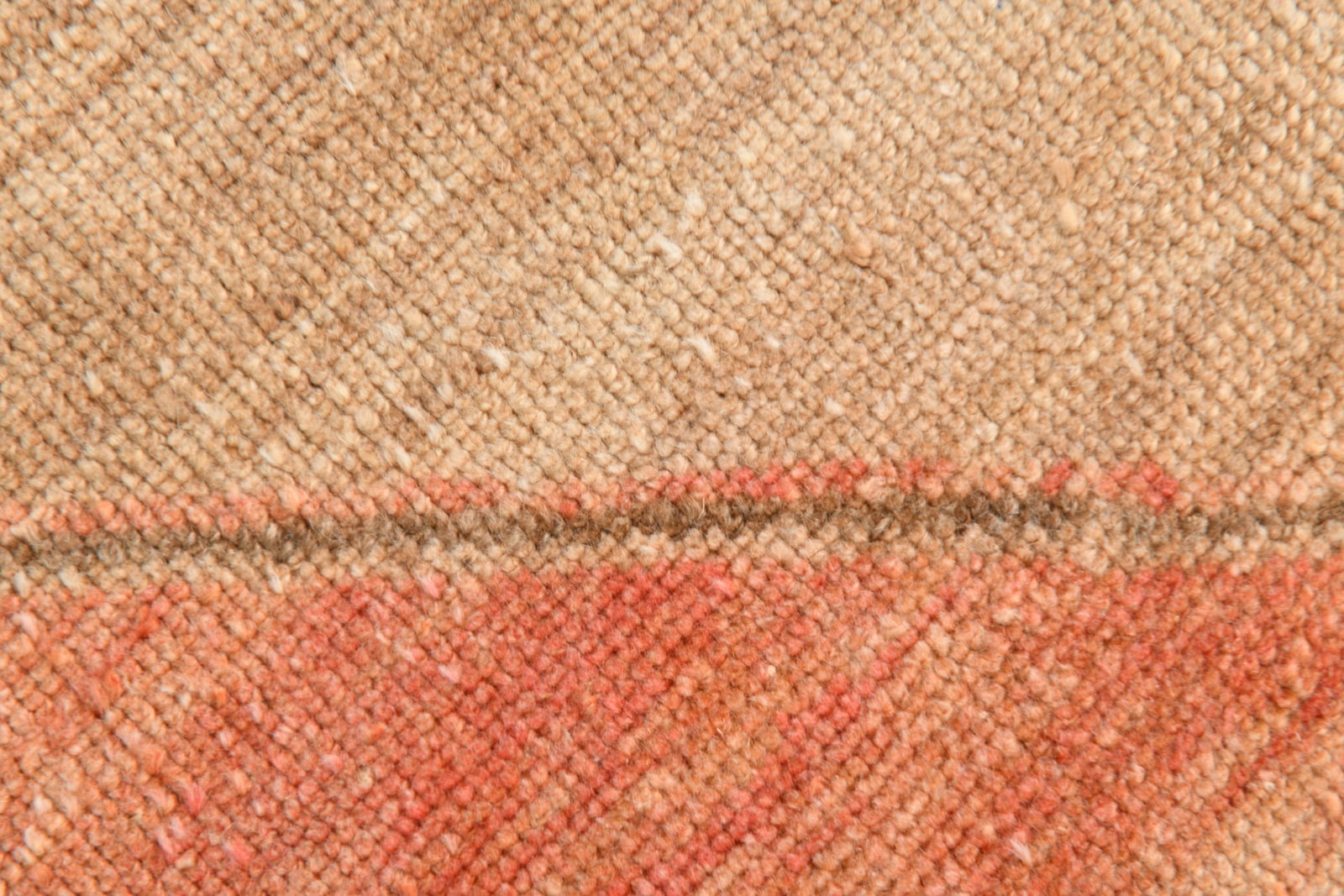 5'8'' x 13'8'' Handmade Vintage Wool Rug - 18959 - 9