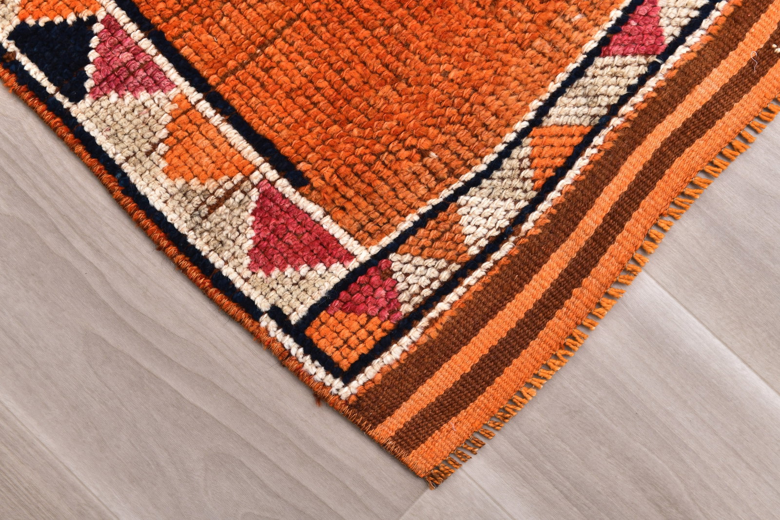 2'9'' x 11'3'' Turkish Vintage Runner Rug - 242316 - 7