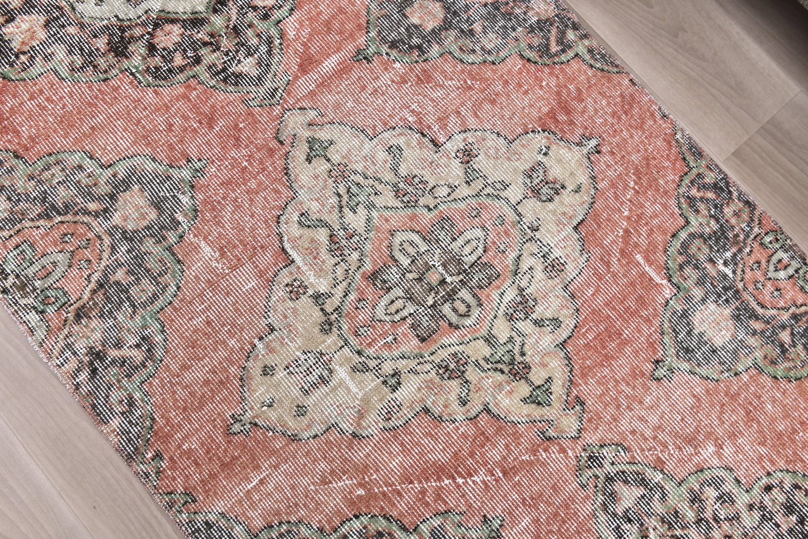 2'11'' x 12'2'' Vintage Wool Runner Rug - 242314 - 4