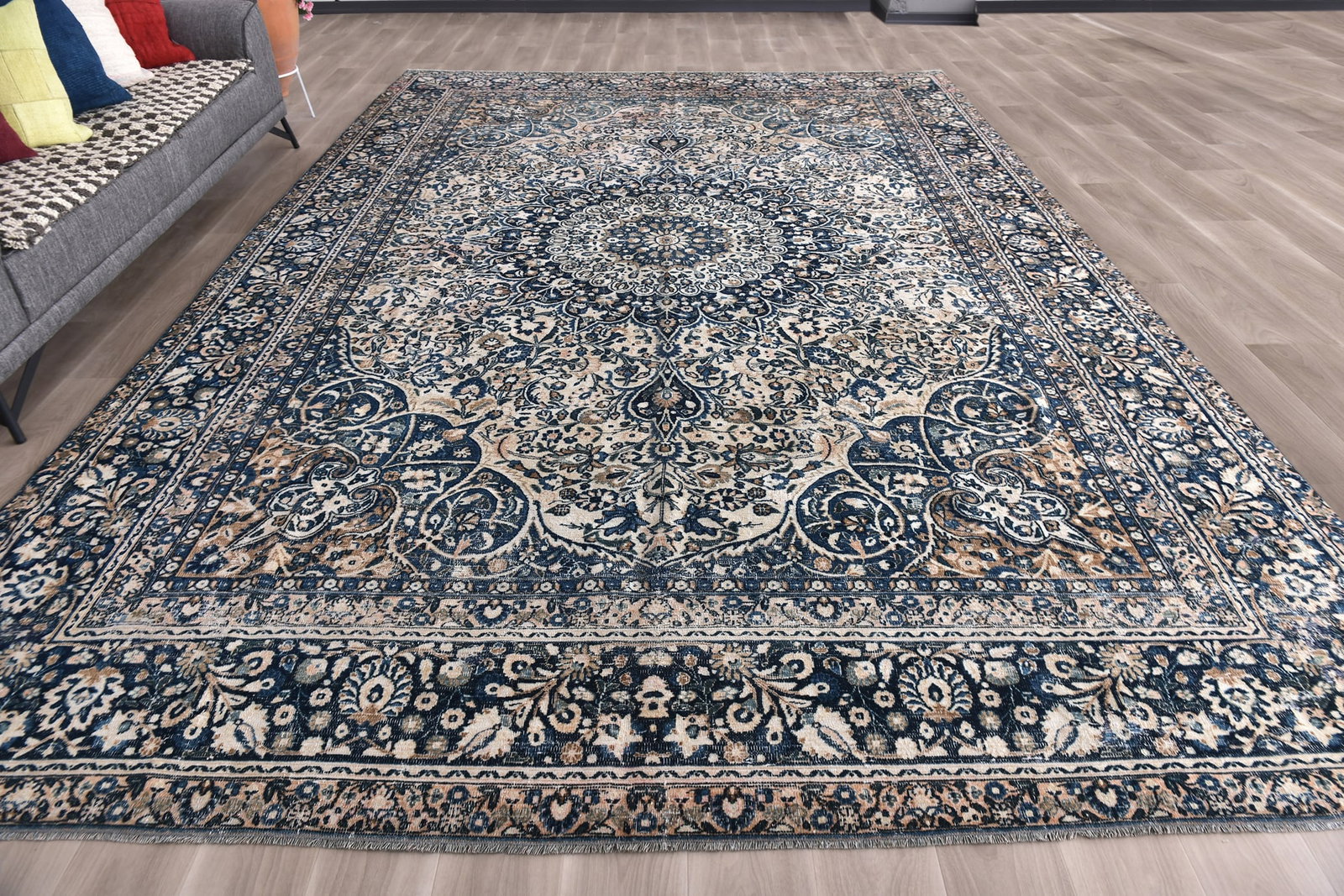 10'4'' x 15'0'' Turkish Vintage Runner Rug - 24986 - 3
